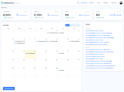 MotorDesk Dashboard