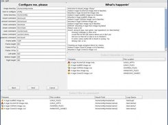 Shows you the present settings, neatly.