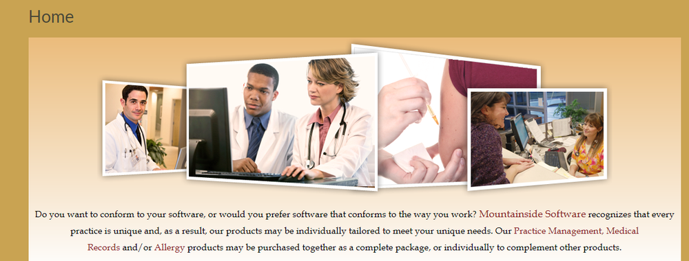 Mountainside EMR Screenshot 1