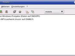 Hauptdialog - Zwei Laufwerke wurden erfolgreich gemountet