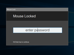 Mouse Lock - Locks down your computer with style!