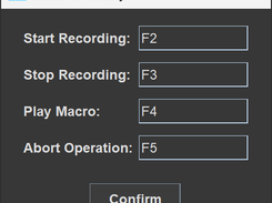 Custom Hotkey Dialog