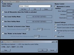 The Settings Window (the Main Window) and the HotKey Creator