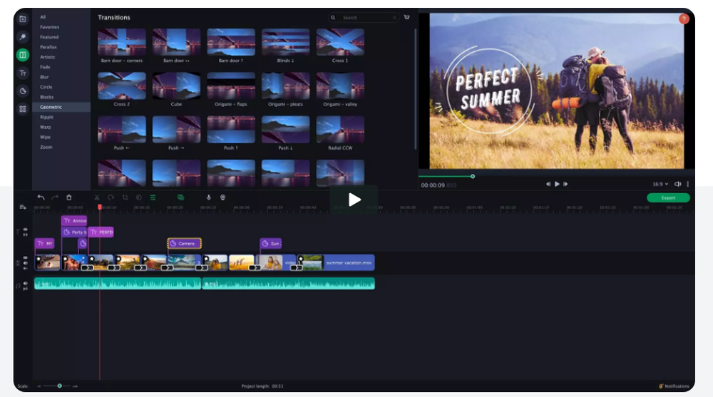 Movavi Slideshow Maker Screenshot 1