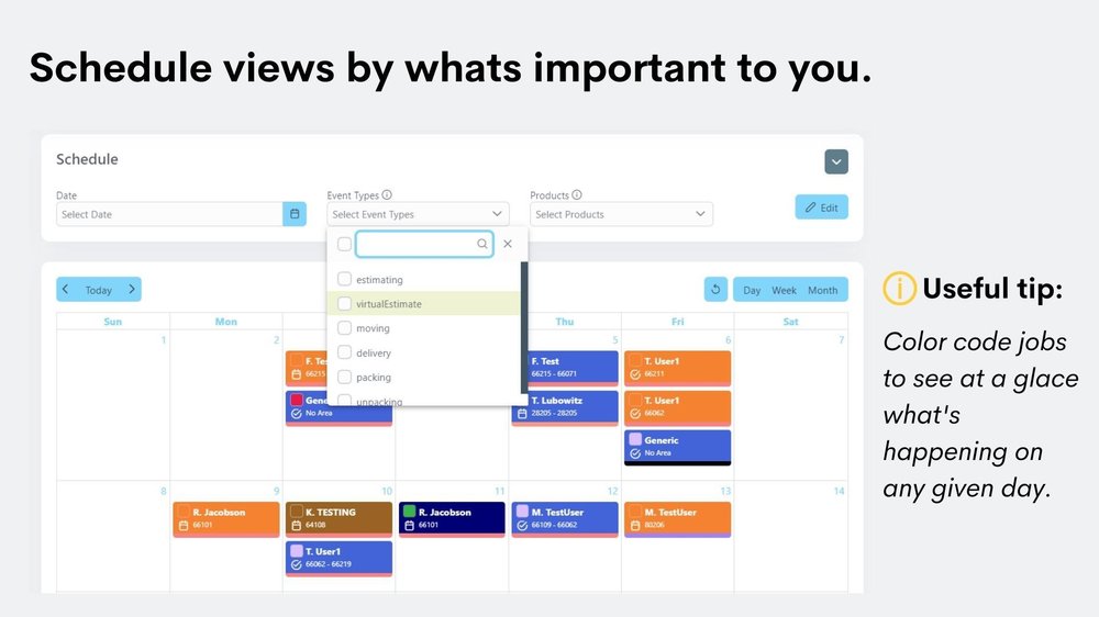 Scheduling and dispatch made easy.