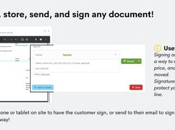 View, store, and sign any document!