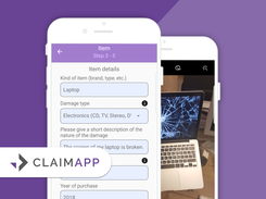 ClaimApp: Customizable app for registering moving claims