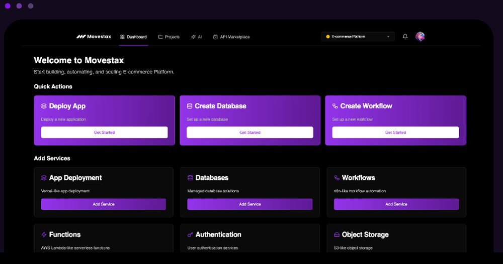 Movestax Screenshot 1
