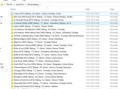 This is the how your movies folders will look like after running this API.