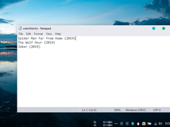 Add movies you want to get notified to the watchlist