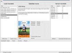 MovieShare while connected to a server.