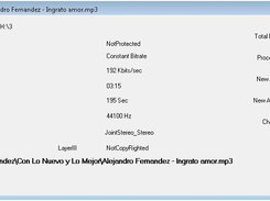 MP3 File Organizer - Main Screen