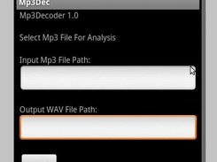 mp3decoder Screenshot 1