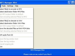 MP3 Manager Mini Screenshot 5