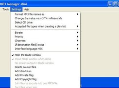 MP3 Manager Mini Screenshot 2