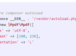 mPDF Screenshot 1