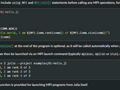MPI.jl Screenshot 1
