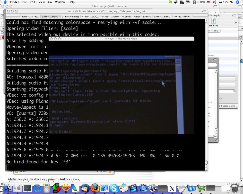 MPlayer Screenshot 1