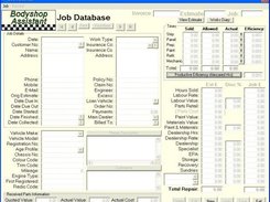 Bodyshop Job Card