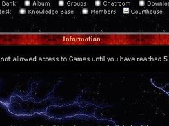 Error people see when they don't have enough posts to enter
