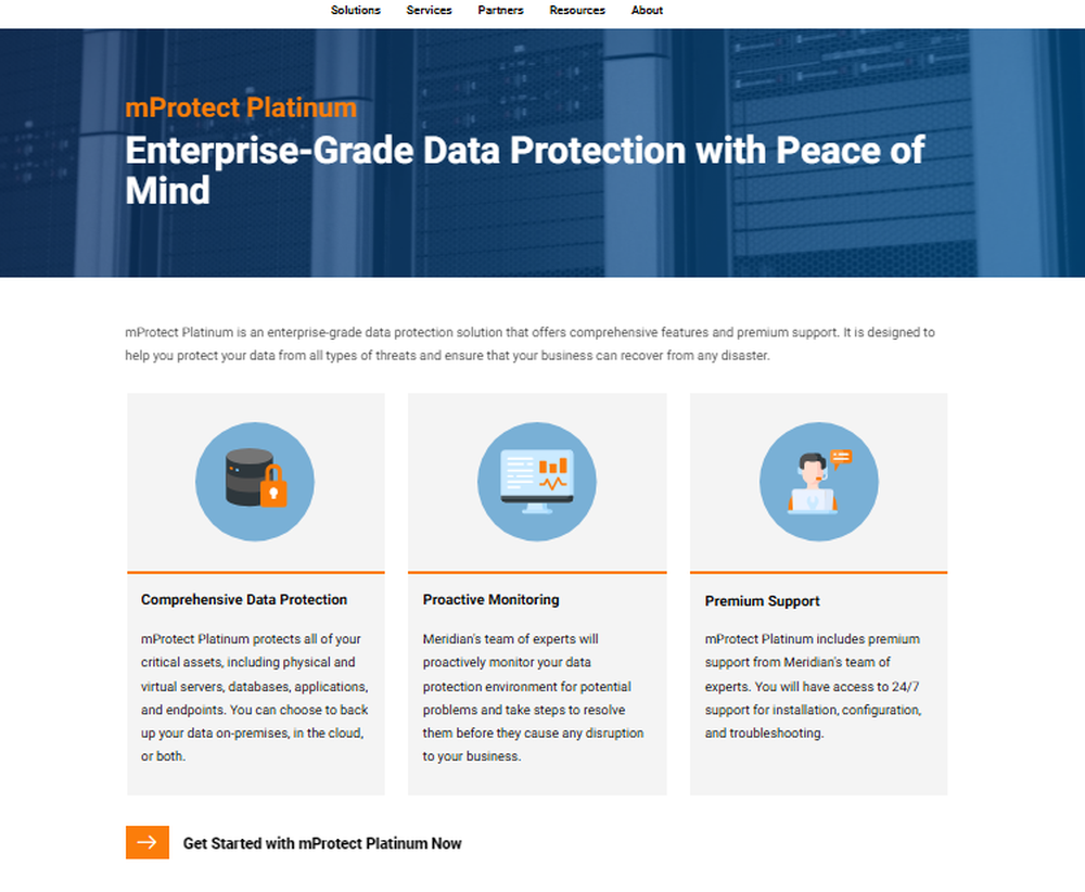 mProtect Platinum Screenshot 1