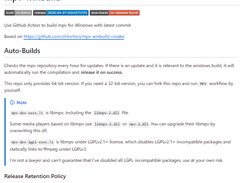 mpv-winbuild Screenshot 1