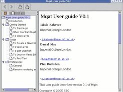 The users guide can be accessed from the help menu.