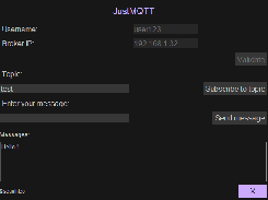 JustMQTT Screenshot 1