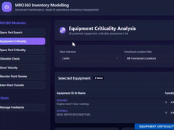 Equipment Criticality Scoring