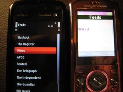Feeds list