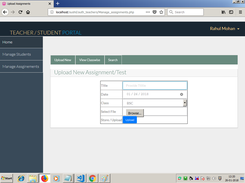 Page 3 Upload Assignment test