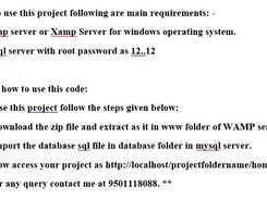 How to use project?
