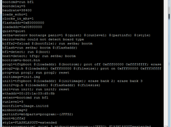 U-Boot screen shot