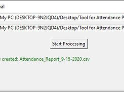 Output Generation