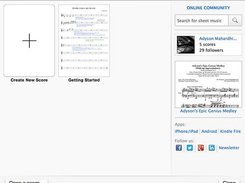 Start Center MuseScore 2.0