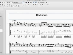 Tablature in MuseScore 2.0