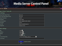 Stream Transcoder Settings