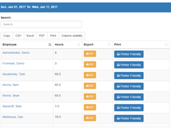 MSCTIME-PayrollReport