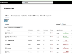 Microsoft Vulnerability Management Screenshot 2