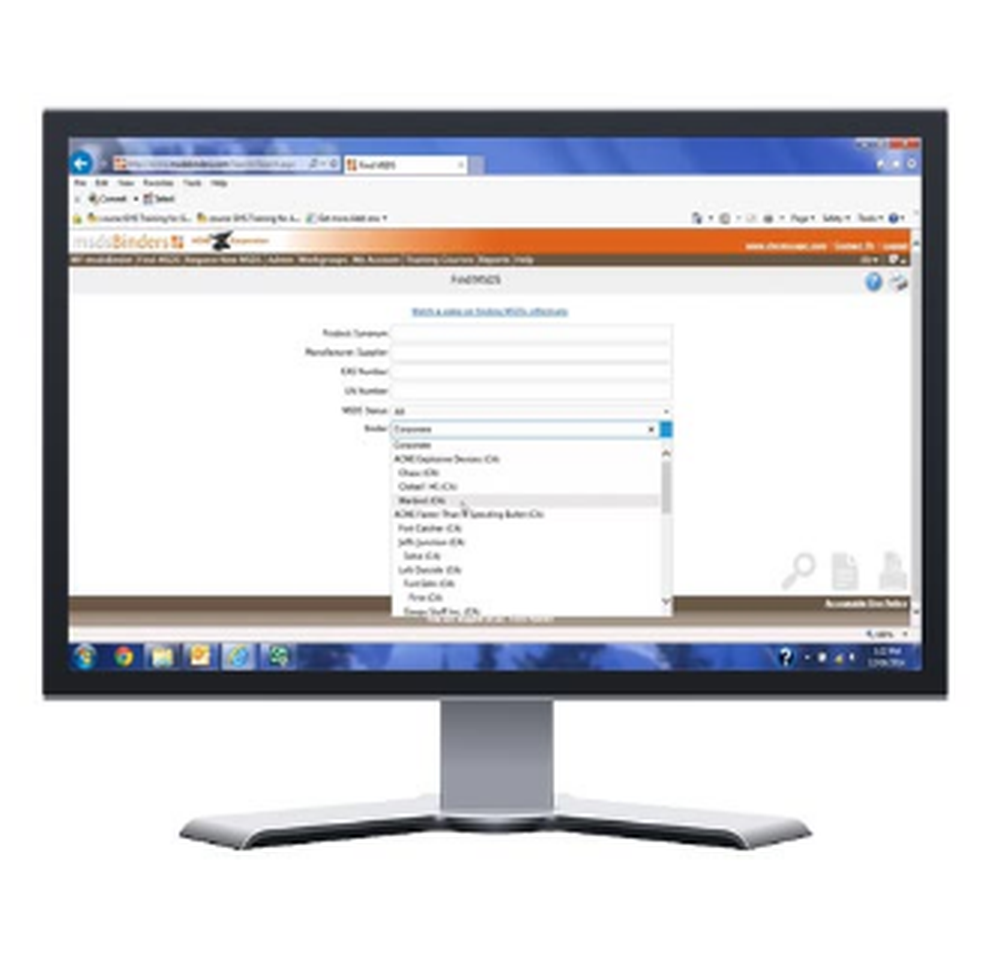 sdsBinders Screenshot 1