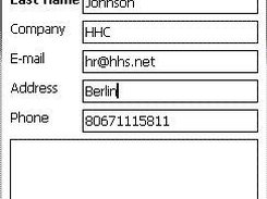 Client management form