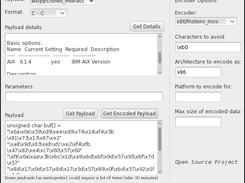 MsfpayloadGUI Screenshot 1