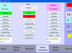 Refbox 2010 - Game commands