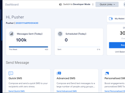 MSMPUSHER Dashboard