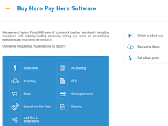 MSP Buy Here Pay Here Software Screenshot 1