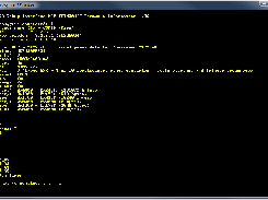 Output from msp430fetinfo for a MSP430F5529 device