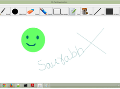 MS Paint Application Screenshot 1