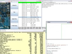 Tmote Sky node emulated using mspsim.