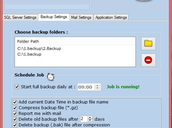 Backup Settings