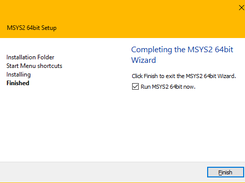 MSYS2 Screenshot 1